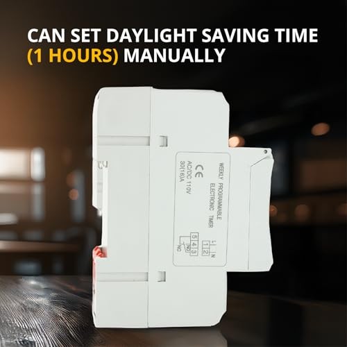 Programmable Relay, HD Display, High Precision, Smart Chip, Power Failure Timer