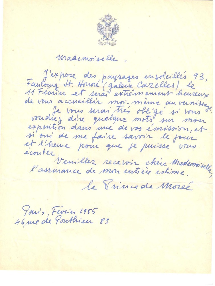 Original Watercolor By Prince De Morée (015*)