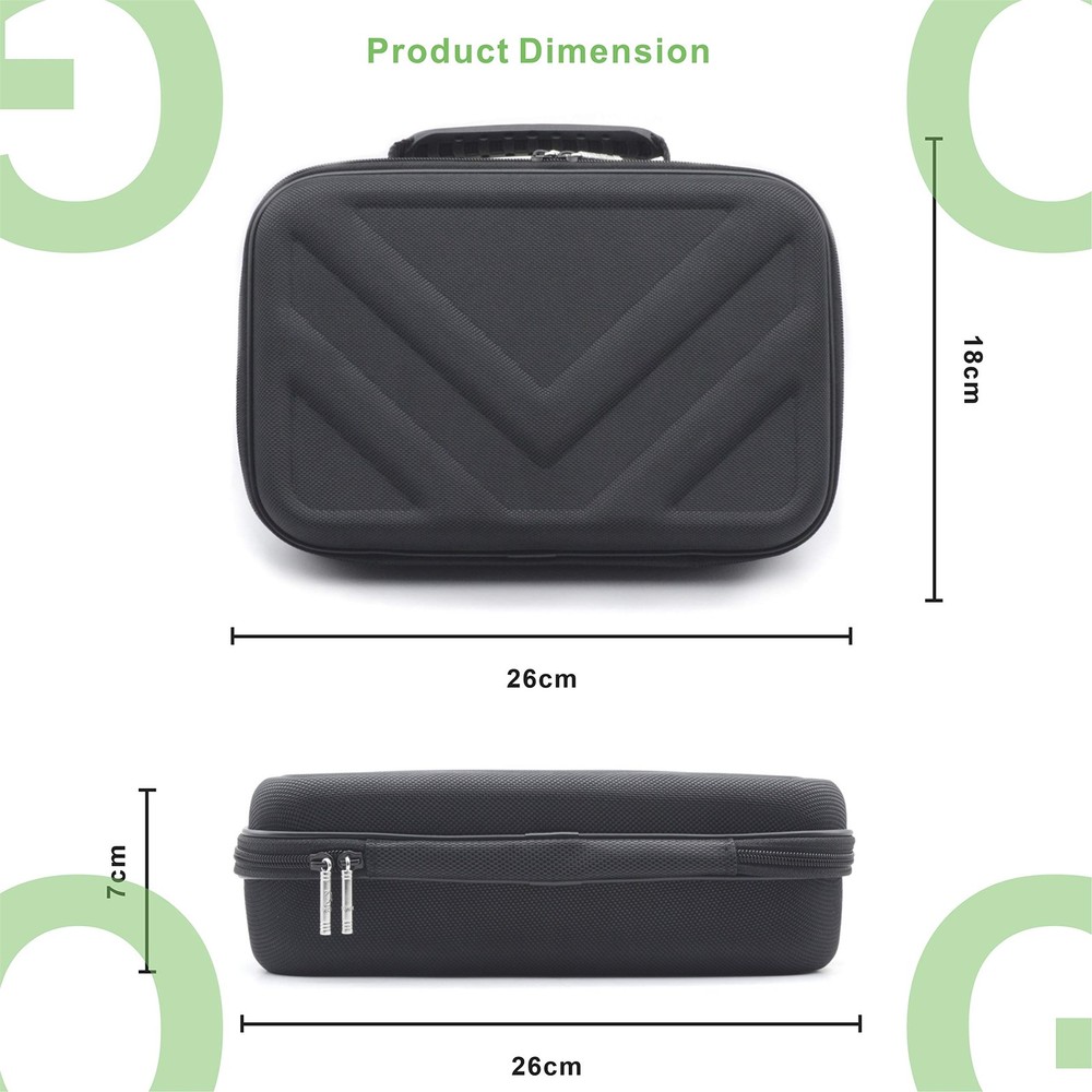 Case for Hypervolt GO 2/Hypervolt GO, Waterproof Shock Resistant Carrying Cas...