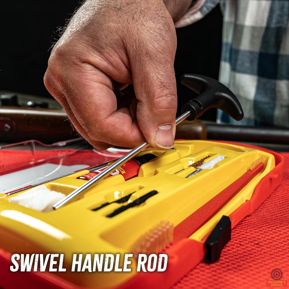 .17 Cal Sectional Rod Gun Cleaning Kit