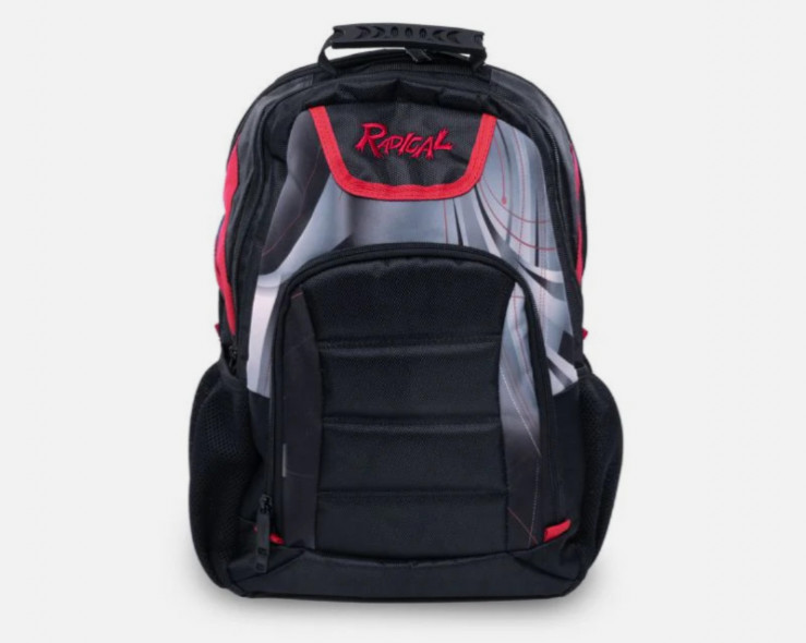 Radical Dye-Sub Backpack Black/Red