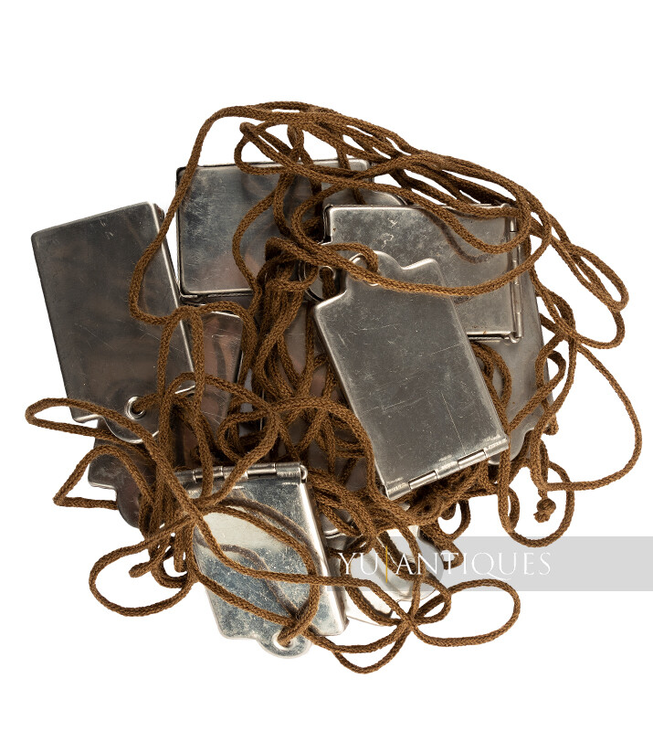 JNA YPA Yugoslavia Serbia Army Military ID Identification Plate Soldier Dog Tag