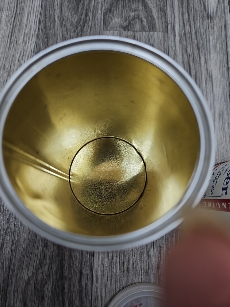 Budweiser & Miller High Life Handkerchief Cans Empty