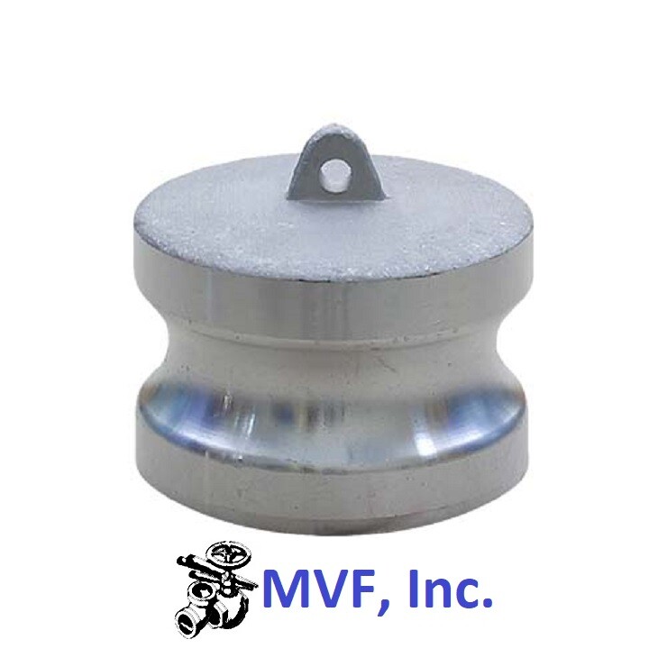 4" Type DP; Dust Plug Adapter Aluminum Hose Fitting Camlock DP400IAL