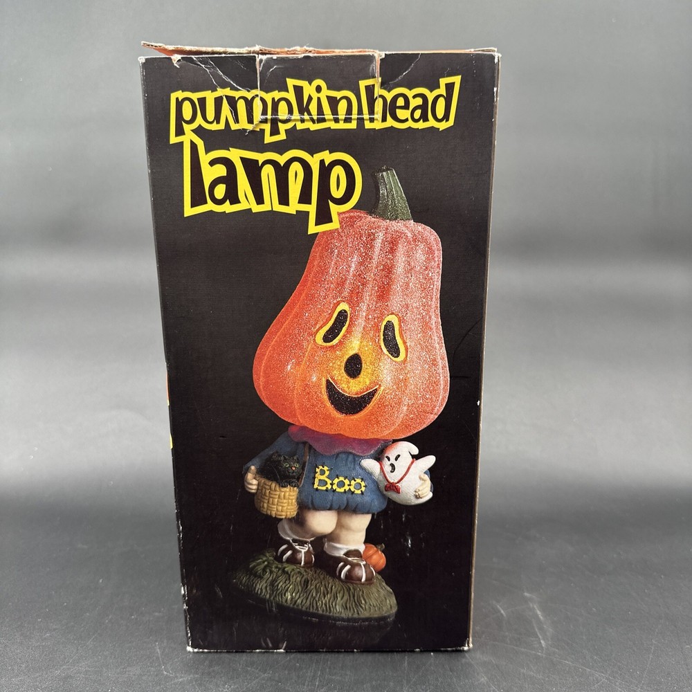 Pumpkin Head Lamp Halloween Light In Box