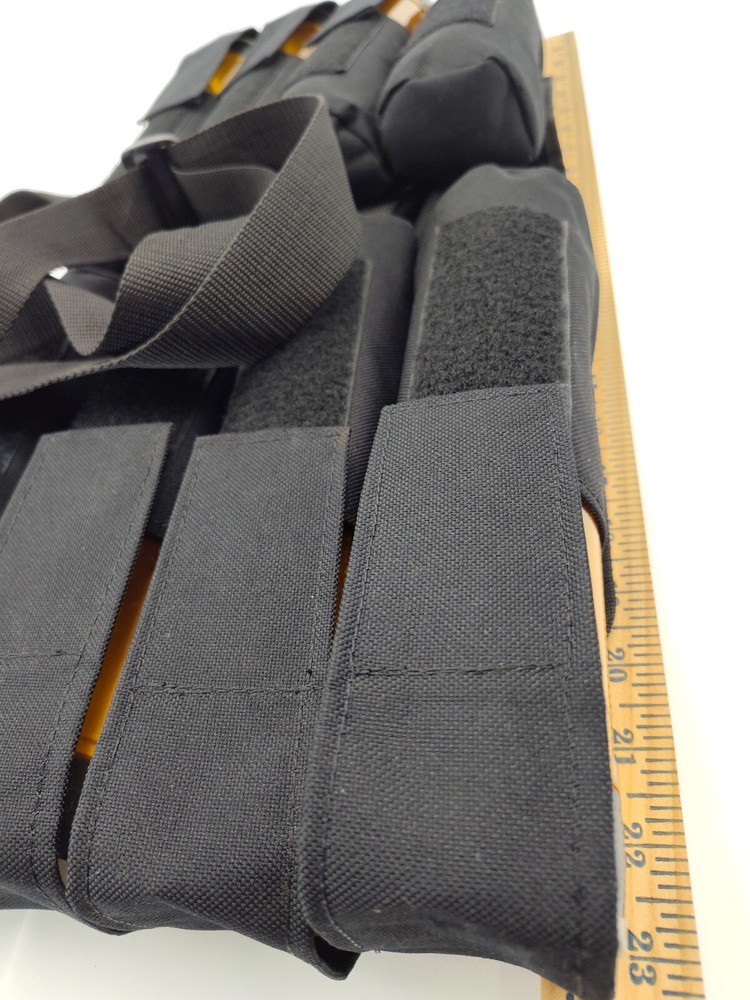 ✅🔫🫙Paintball 8+1 Pod Holder Harness Horizontal Shoulder Support 👀📏📸SEE📸