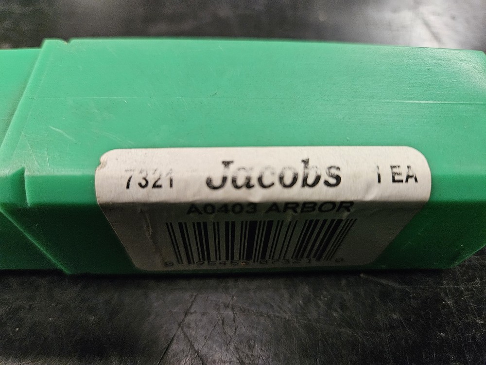 Jacobs 7321 Arbor Brand new A0403