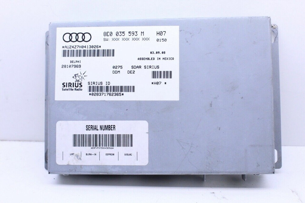 2009 Audi Volkswagen Satellite Control Module OEM