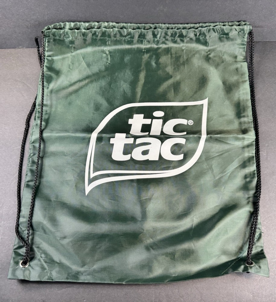 Tic Tac Branded Drawstring Backpack