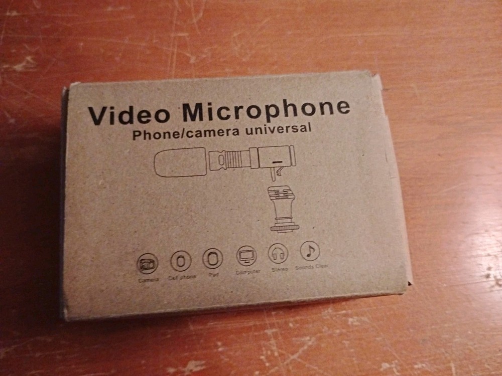 Video Microphone Phone/Camera Universal