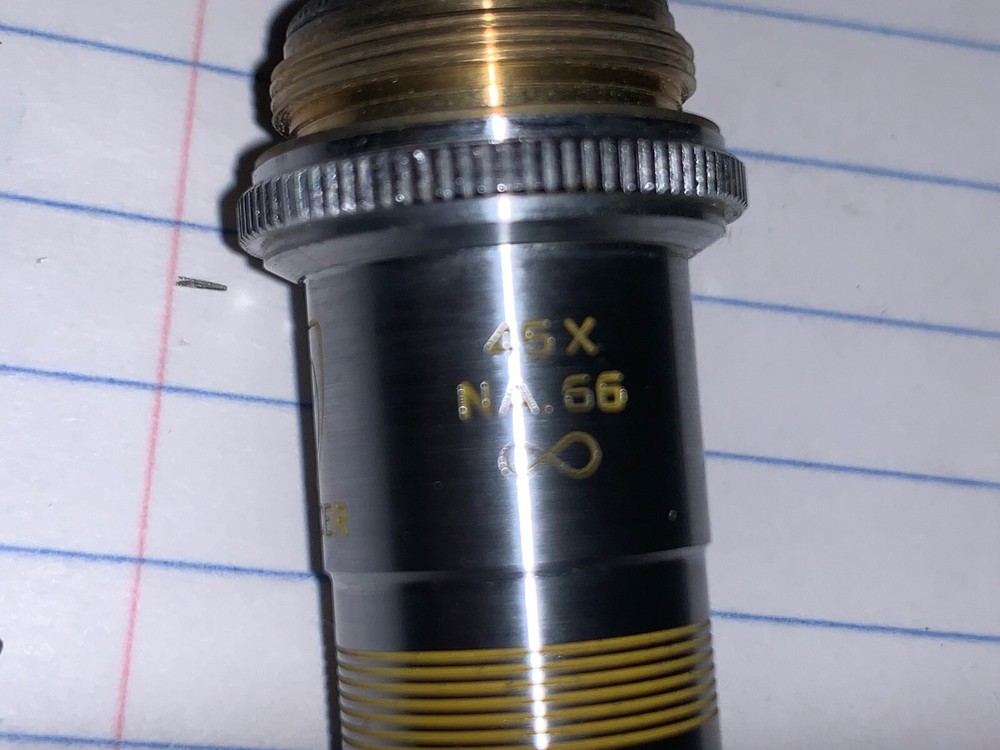 Olympus CH Series Monocular Microscope w/ 2 objective lenses