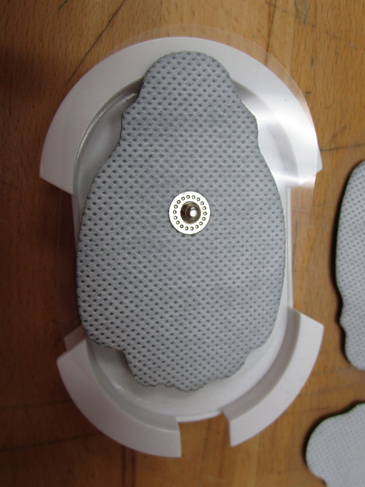 10-Pairs Premium Electronic Massager Unit Pads + Pad Holder