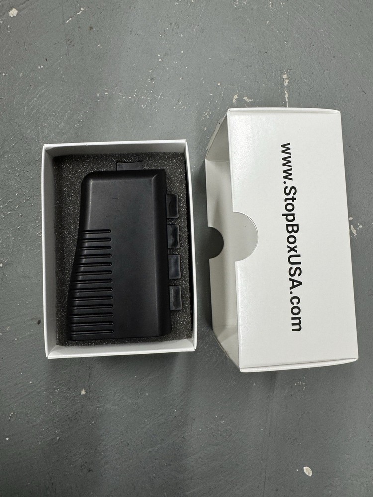 Stop Box Chamber Lock Black