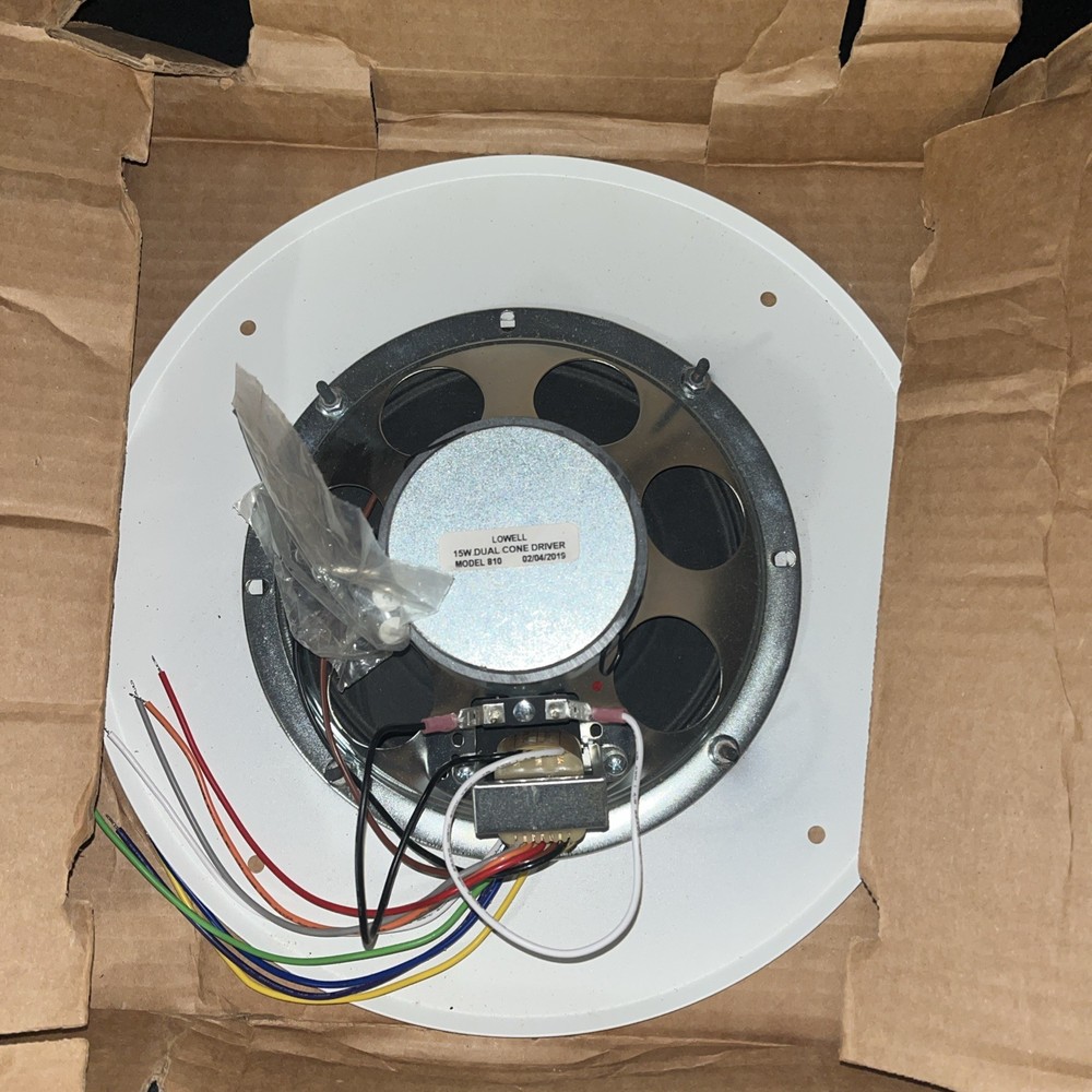 Lowell Dual Cone Driver Speaker 15W
