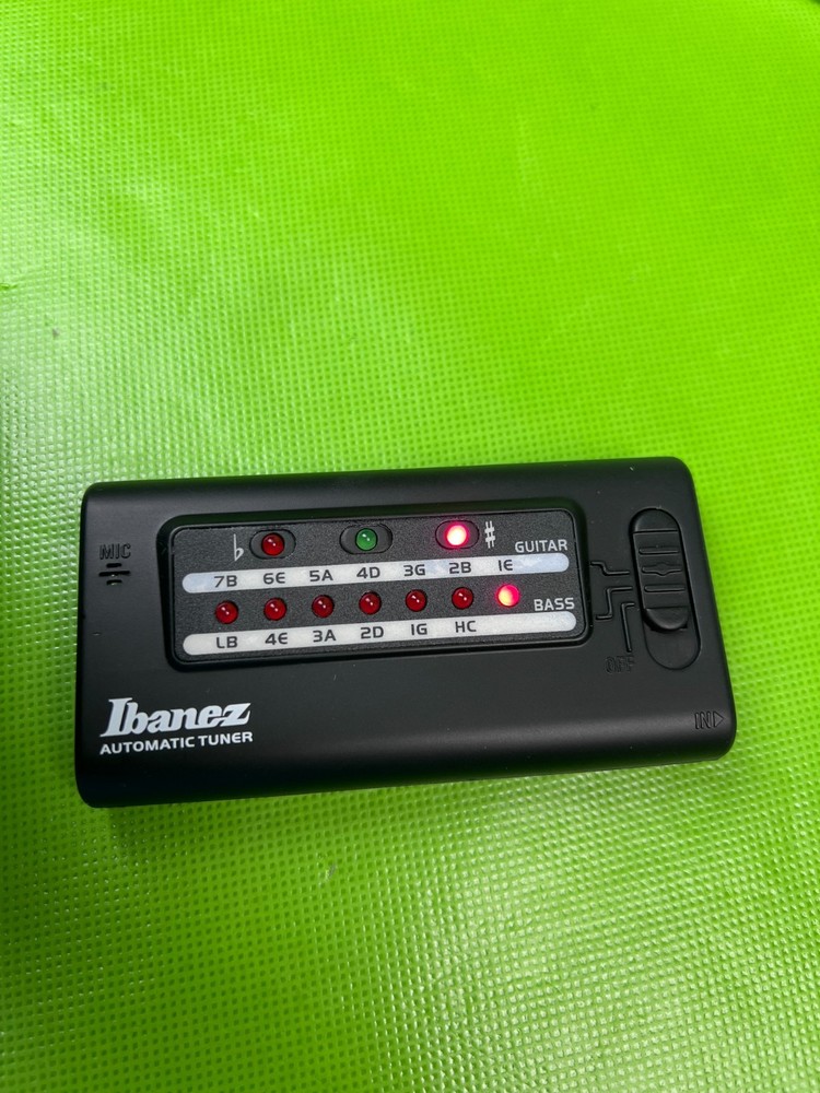 Ibanez Automatic Digital Processing Guitar Tuner with case