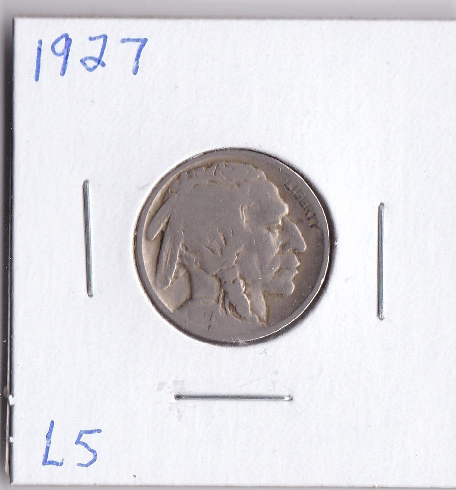 1927 Buffalo Nickel L5