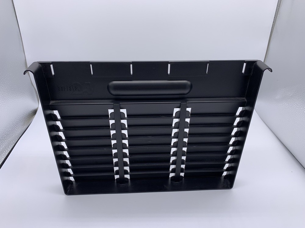 SoftStack 24 3.5" Floppy Disk Holder Hanging File Disc Holder Organizer Holds 24