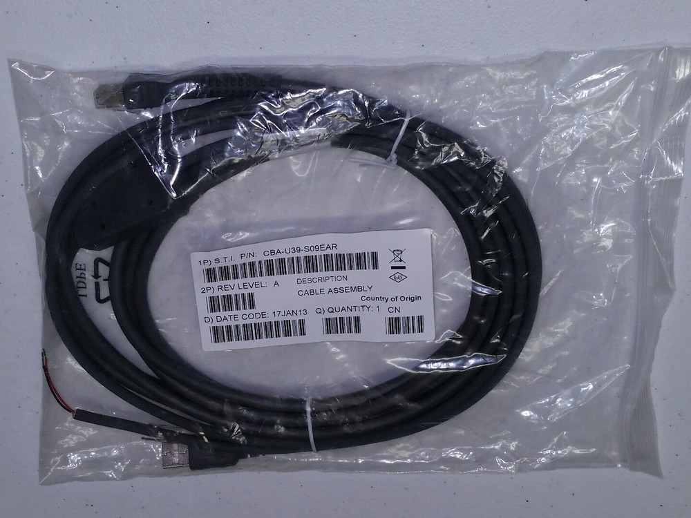 Motorola - CBA-U39-S09EAR - Symbol Cables Scanner - 9ft.