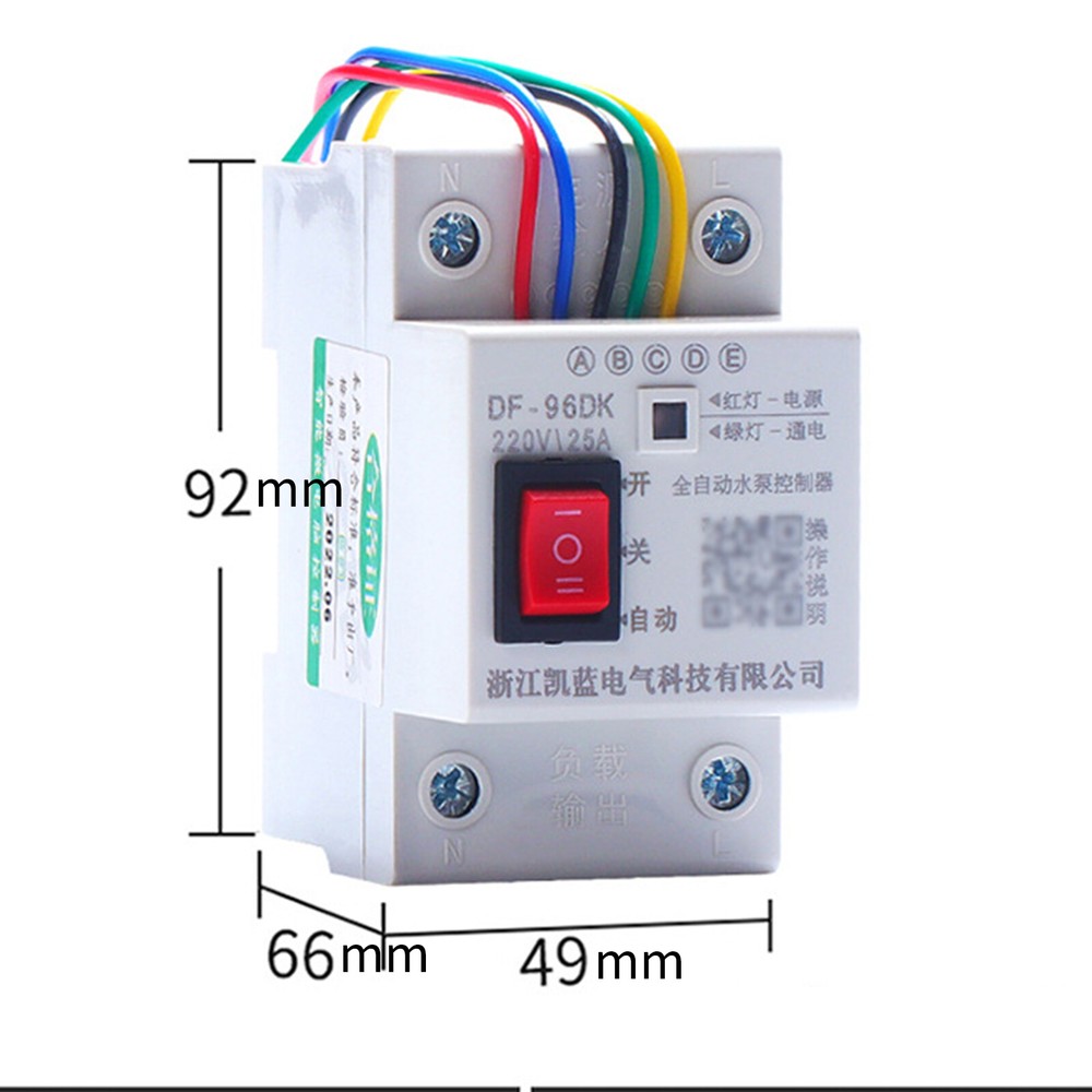 Automatic Water Level Controller Switch 20A Tank Liquid Level Detection Sensor