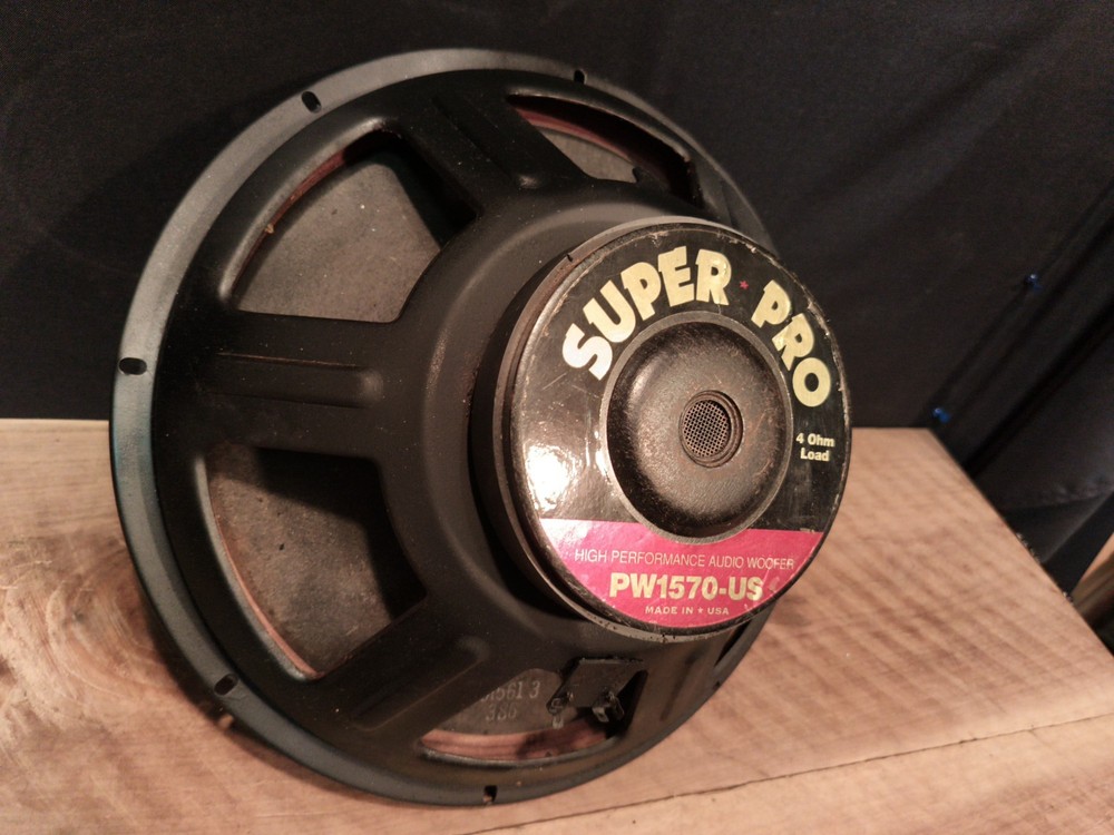 Pyramid Super Pro PW1570-US Woofer, 15" - 4 Ohms