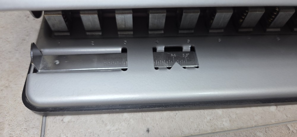 TUL Custom Note-Taking System Discbound 12-Hole Punch Silver Heavy Duty