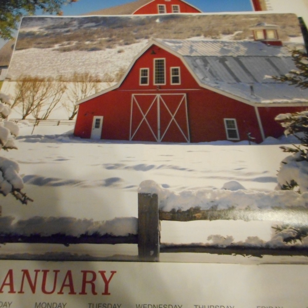 2018 Barns Calendar Dolgencorp