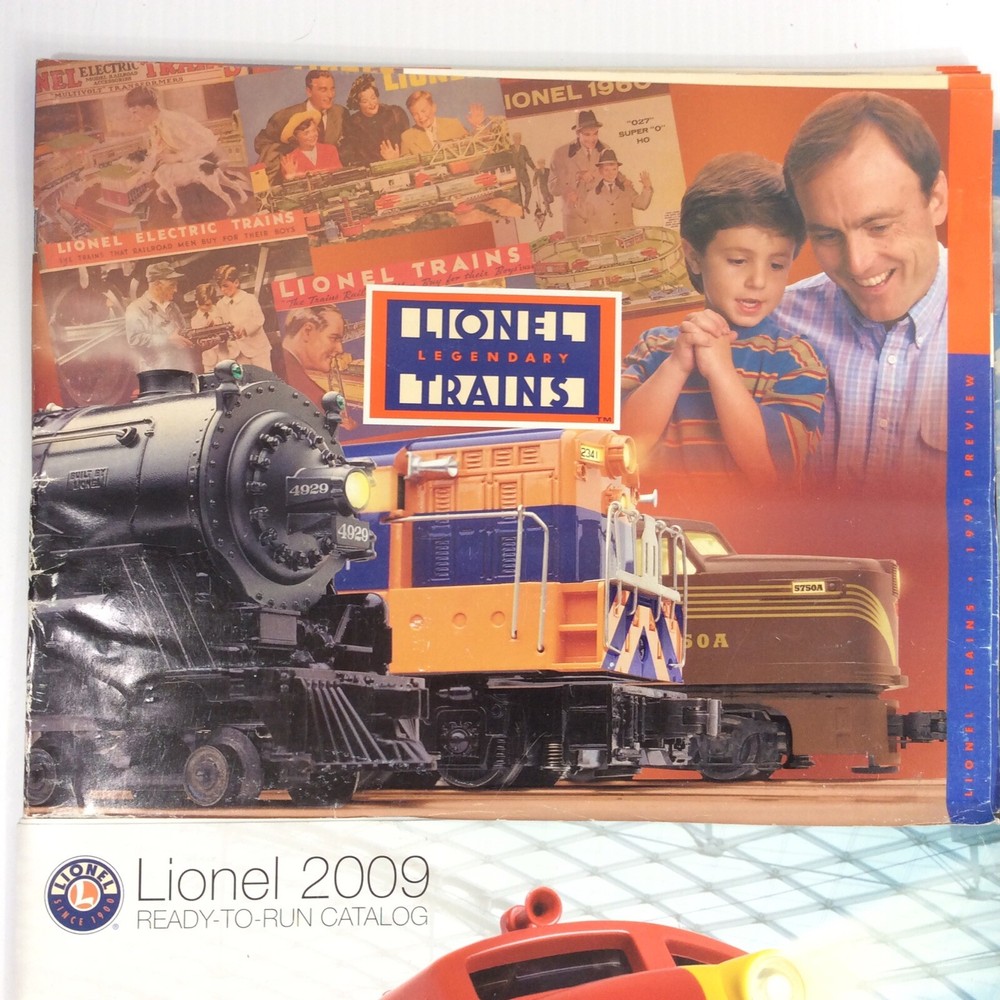 Lionel Train Catalog Back Issue 1996 1999 2001 2007 2009