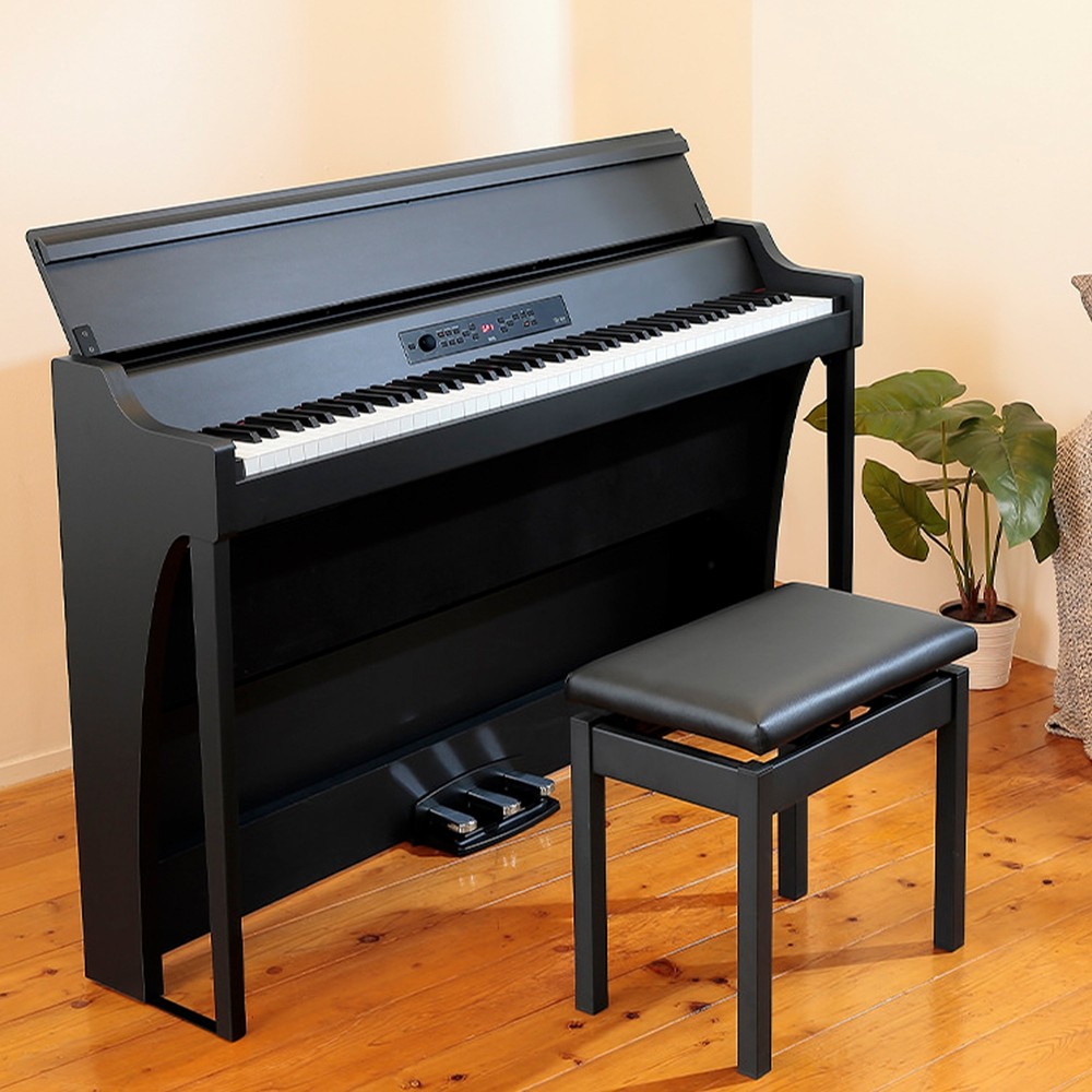 Korg G1B Air Digital Piano - Black COMPLETE HOME BUNDLE