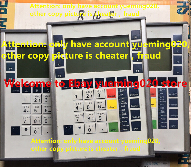 Ship Dhl WINCOR NIXDORF 01750109076 Operator Panel