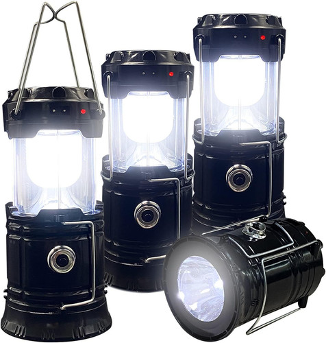 Collapsible Portable LED Camping Lantern XTAUTO Lightweight Waterproof White