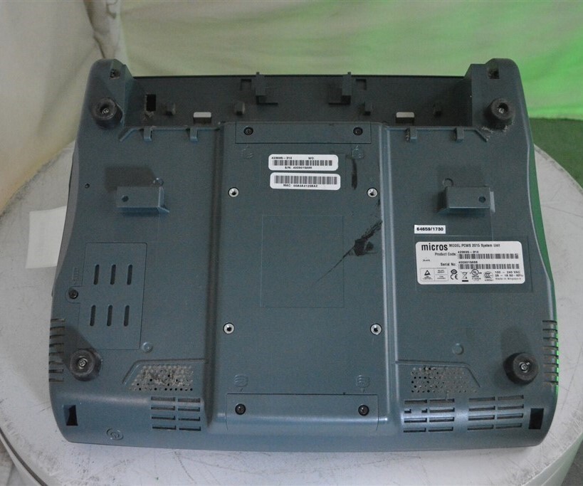 MICROS PCWS2015 423695-310 POS System CORE I5 E 520 2.4GHz 4GB SEE NOTES