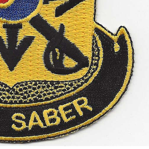 145th Cavalry Regiment Patch