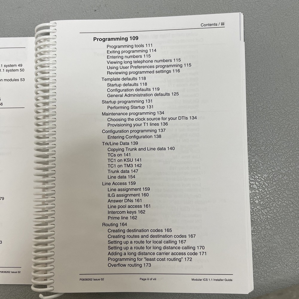 Norstar Plus Modular ICS 1.1 Installer Guide