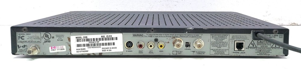 Bell Express 3100 DVB MPEG 2 Satellite Receiver 0824
