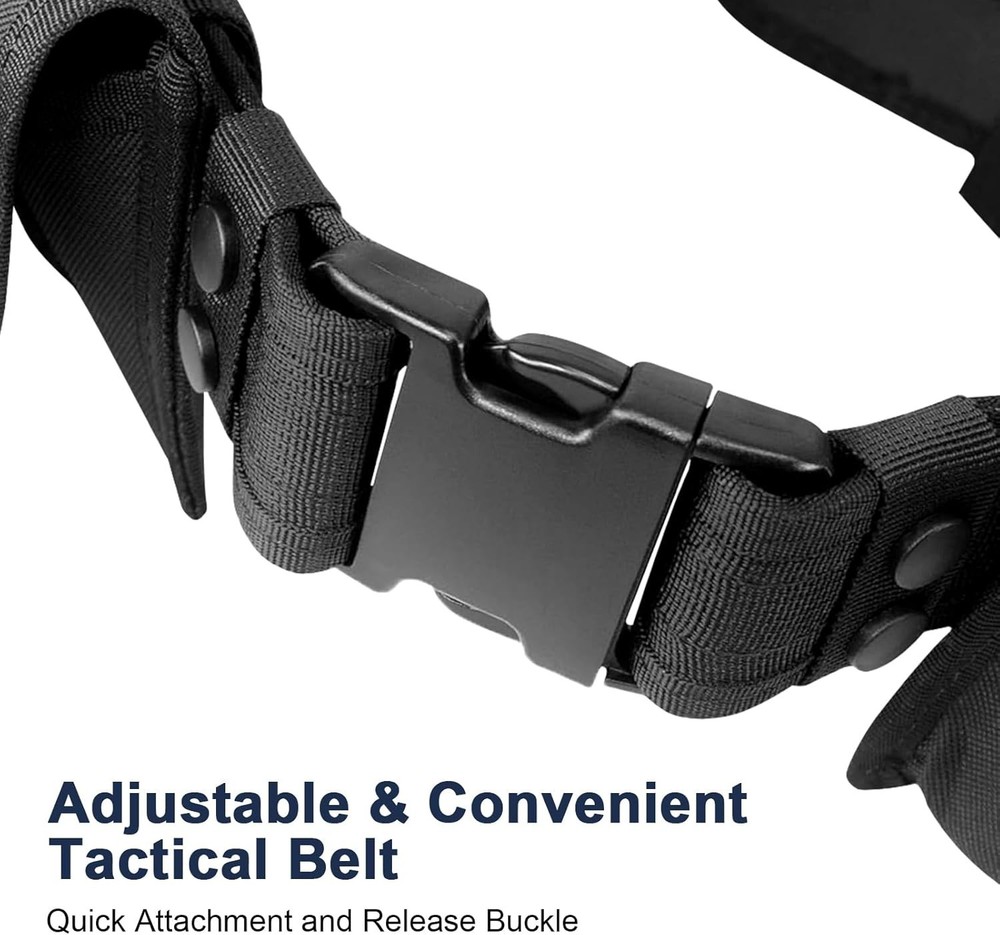 Police Security Modular Equipment System - Molded Duty Belt Set with Colt 191...