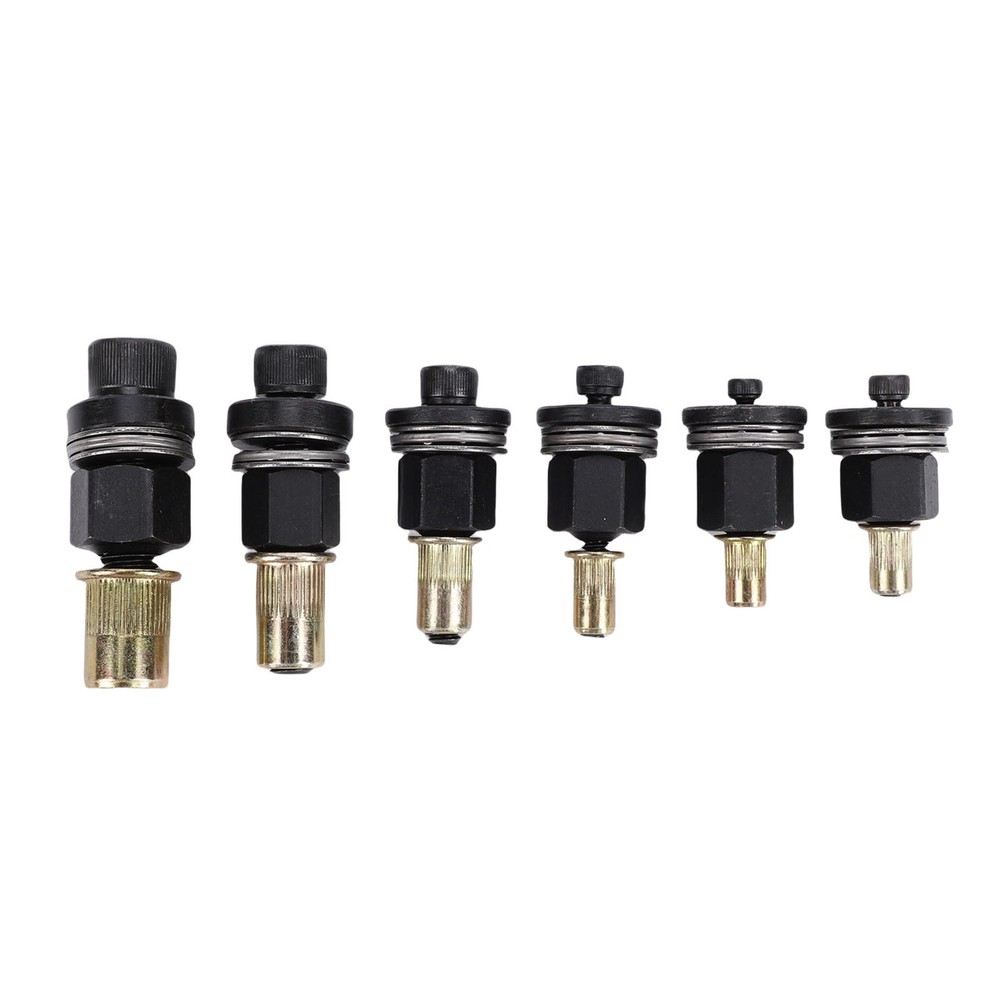 6Pcs Hand Rivet Nut Tool Mandrel Set Efficient For Riveting Application