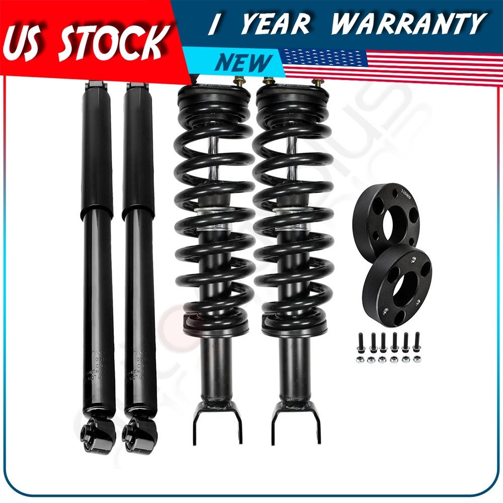 For Dodge Ram 1500 2006 2007 2008 Complete Struts Shocks & 2" Front Leveling Kit