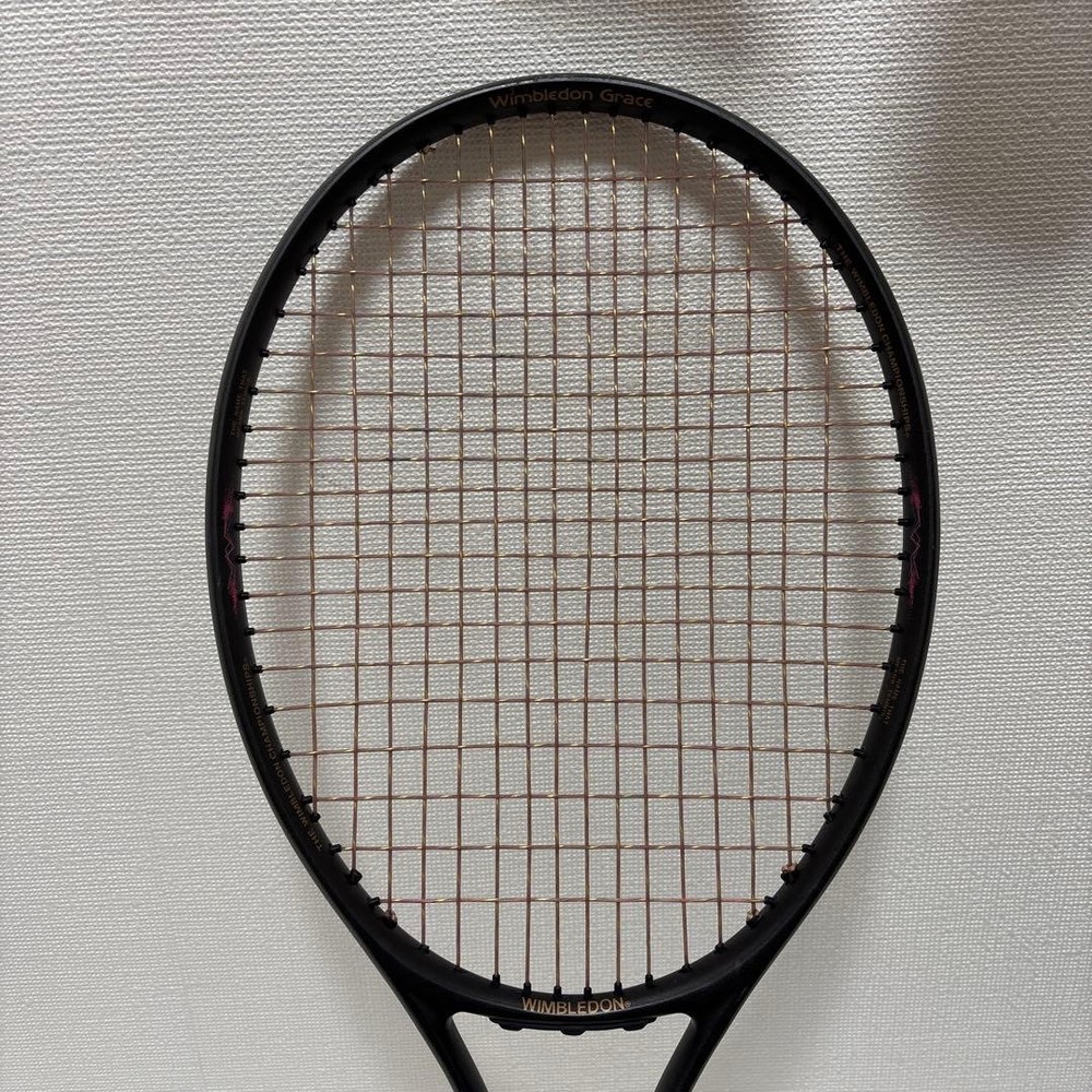 Wimbledon Grate tennis racket black