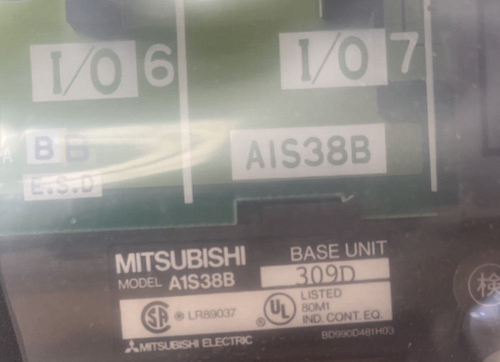 Mitsubishi #A1S38B MELSEC Programmable Controller