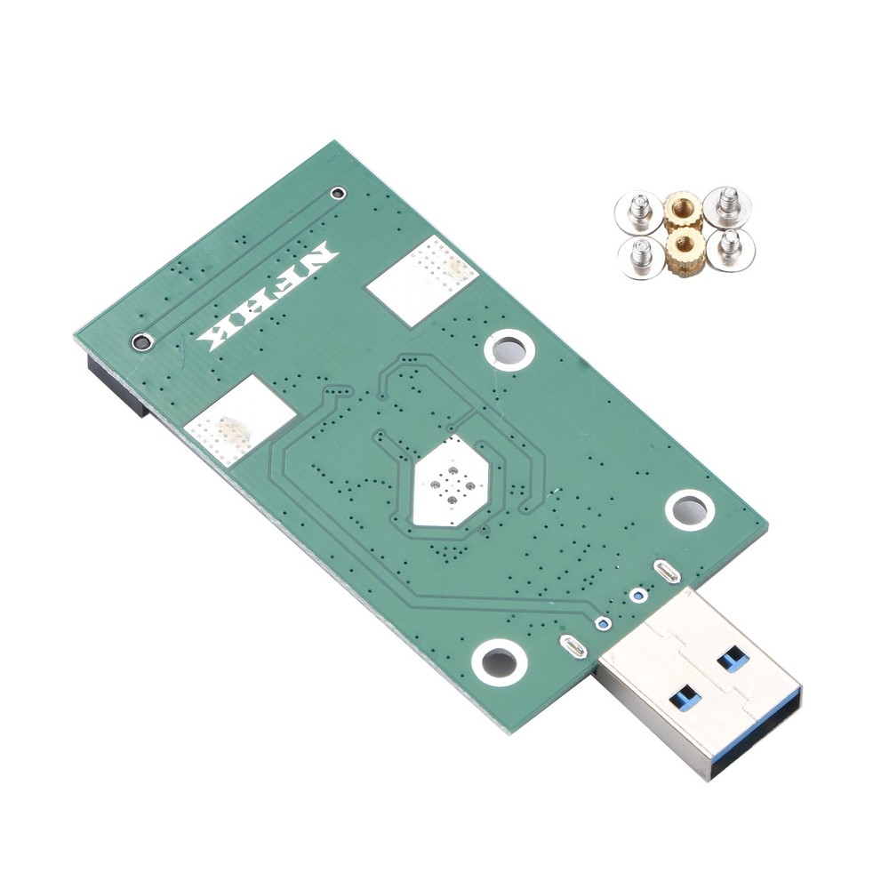 Plug & Play mSATA SSD to USB 3.0 Interface Convertor Adapter Card PCB Board