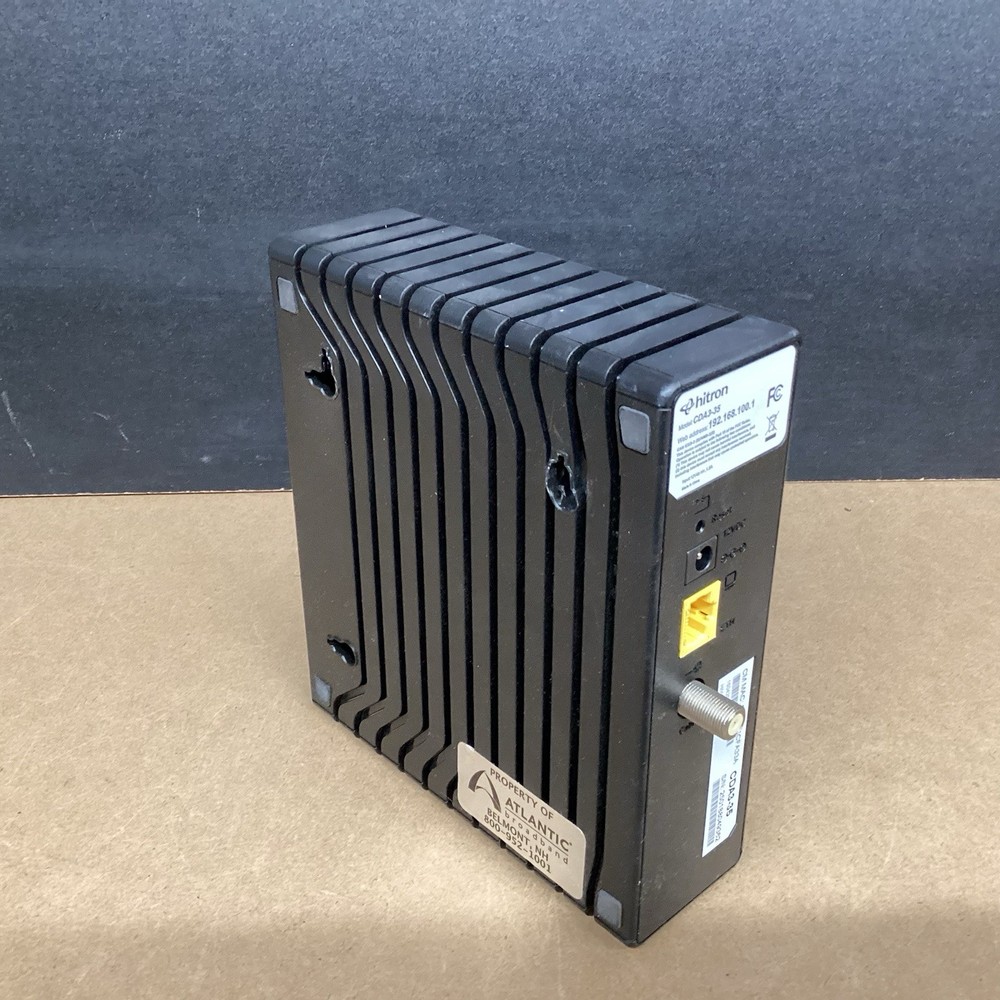 Hitron cable modem Model CDA3-35