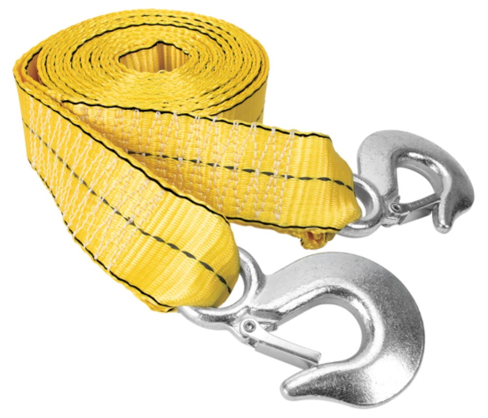 Performance Tool 2" x 30' Tow Strap w/Hooks (W1823)