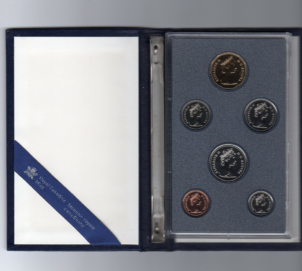 1988 Specimen / Proof-Like set in original packaging and COA
