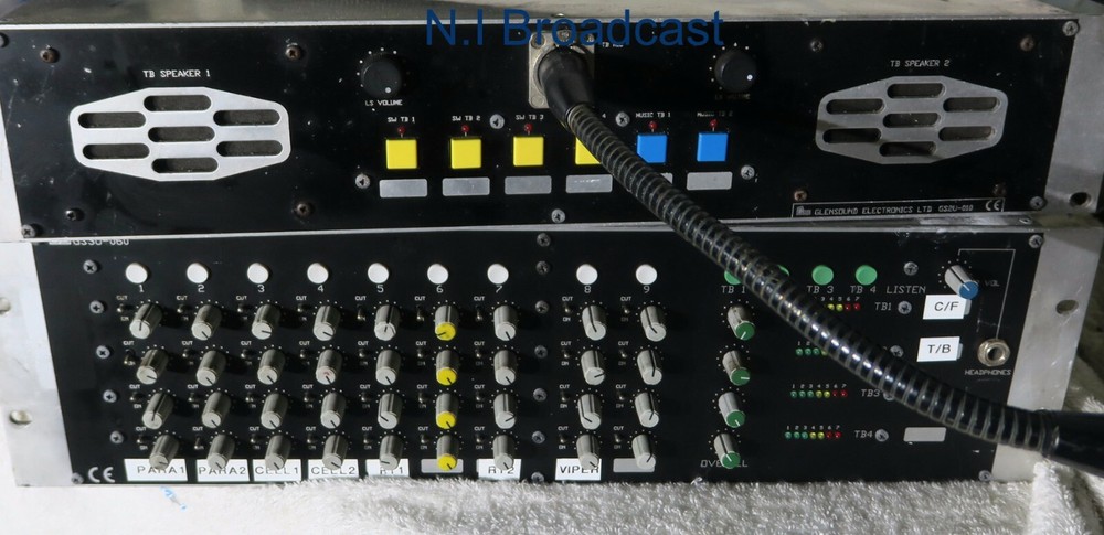2x Glensound intercom / sound units