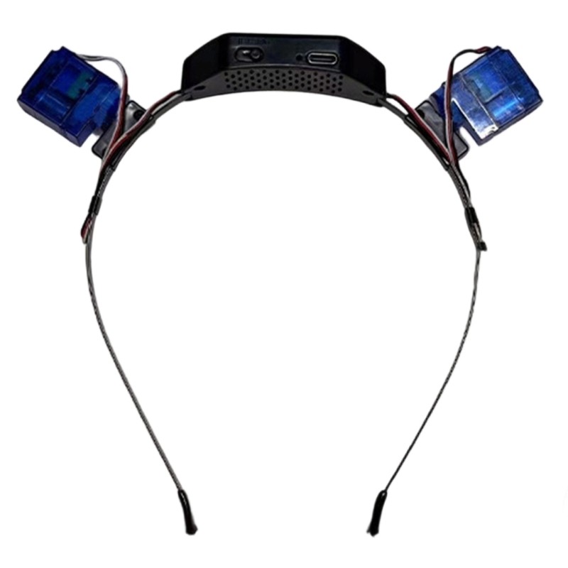 Detachable Motorized Hairband With Automatic Touch Control And Gravities Sensor