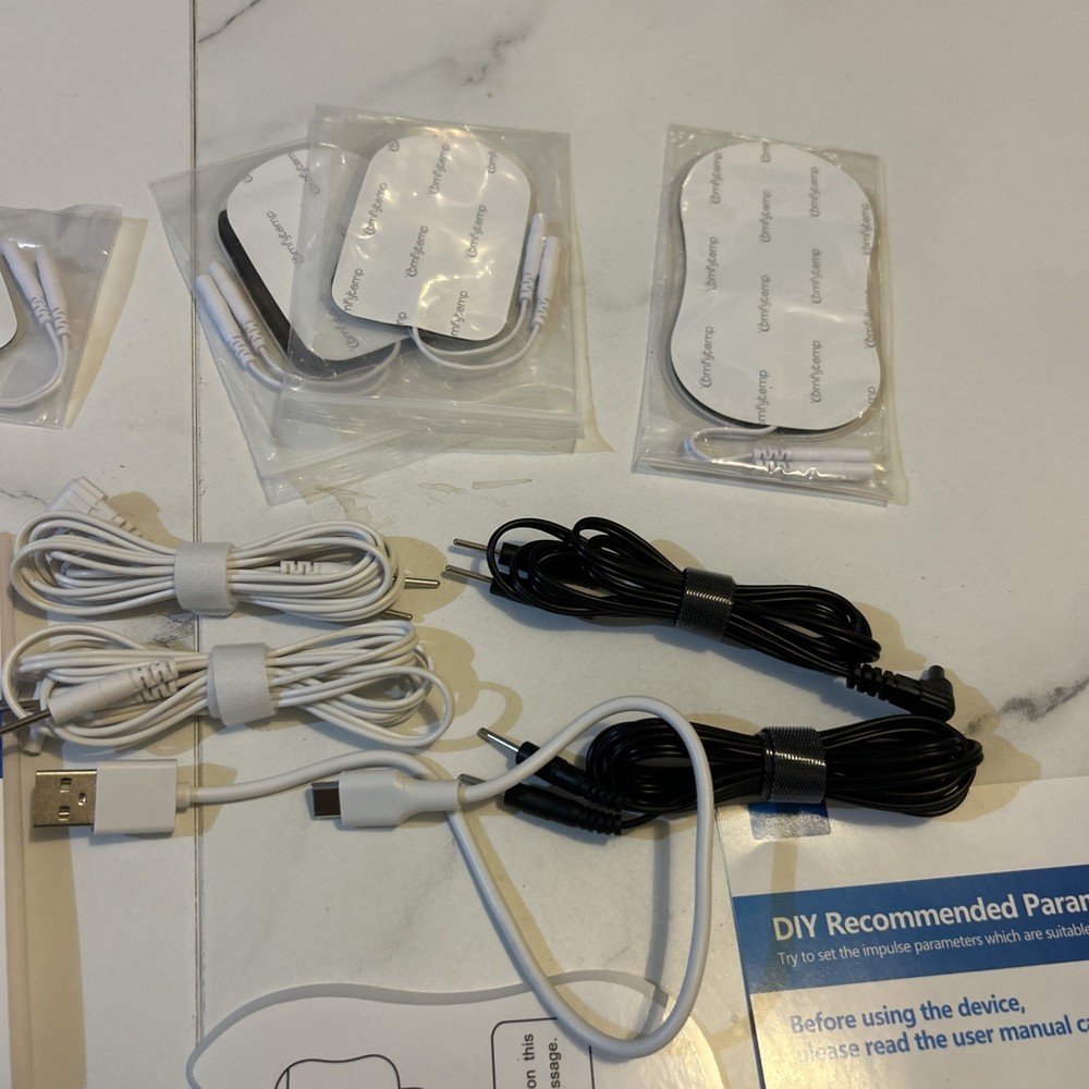 Comfytemp TENS EMS Unit Muscle Stimulator Tested Working w/ Box