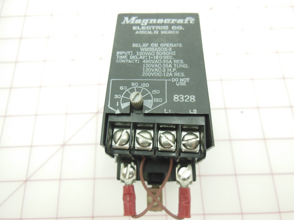 Magnecraft delay WM35ASOX-3 180 sec.