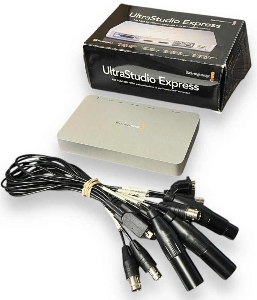 BLACKMAGIC DESIGN ULTRASTUDIO EXPRESS - TESTED!!