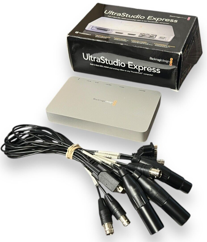 BLACKMAGIC DESIGN ULTRASTUDIO EXPRESS - TESTED!!