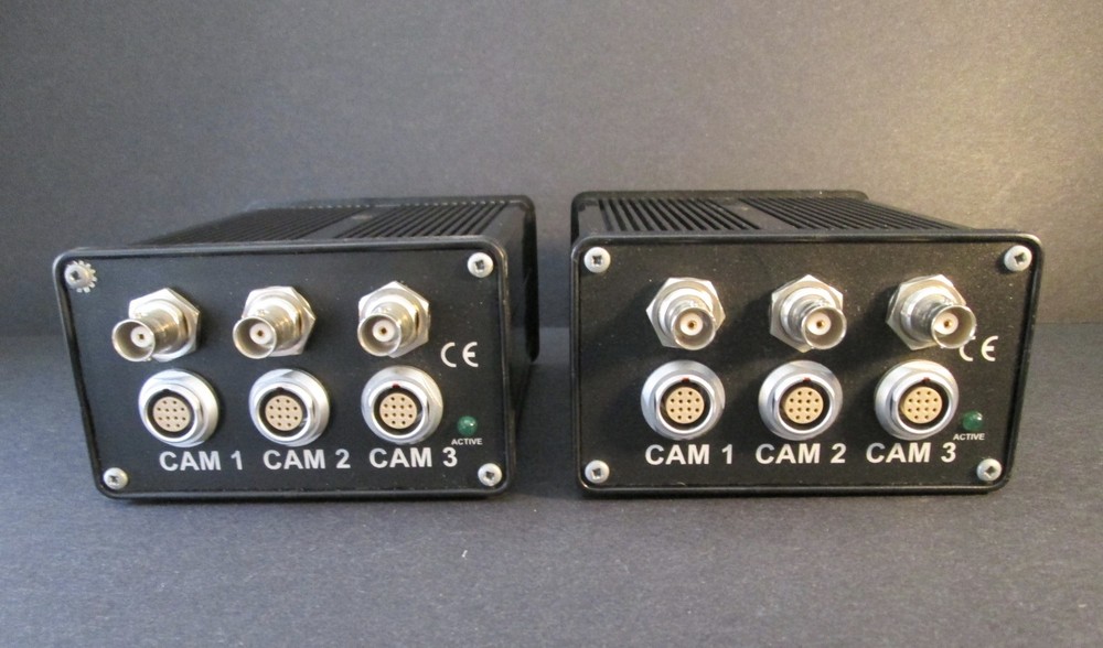 Two (2) OXFORD METRICS MOTION CAPTURE 3 Camera Interface Units Great Condition